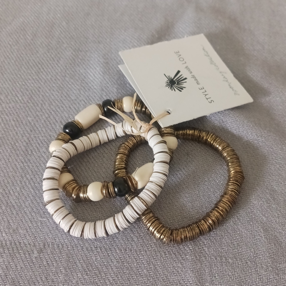 Noonday Collection 3 Bracelets India